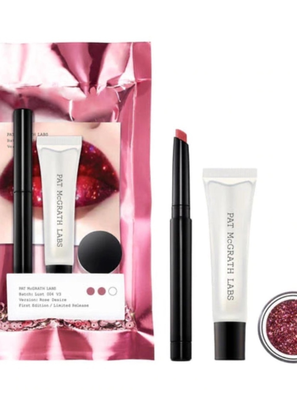 Pat McGrath Labs lip kit Rose Desire